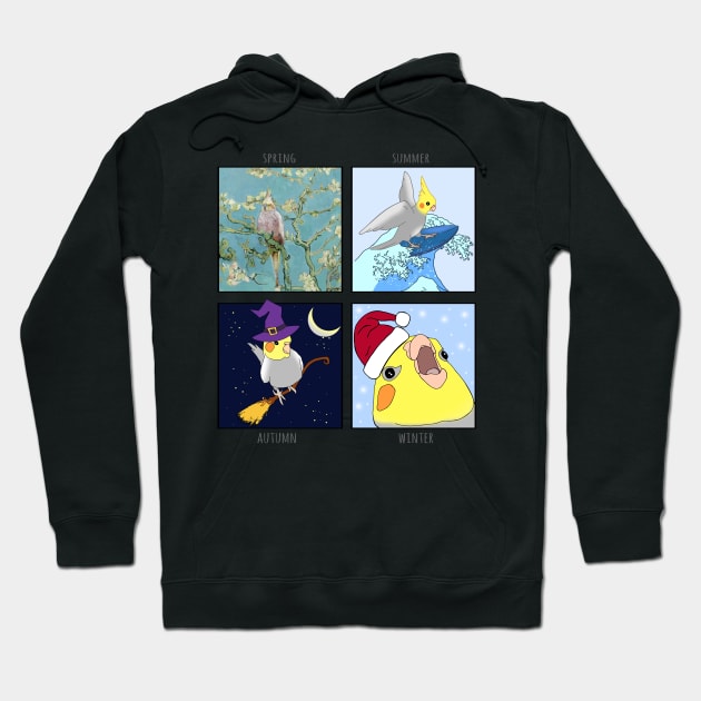 Seasons of the Birb Hoodie by FandomizedRose